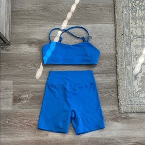 Vitality Volley Shorts and Top Set - Blue